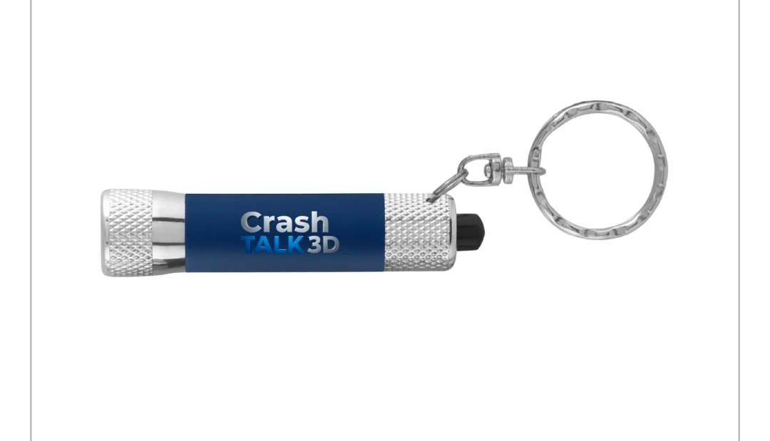 CrashTalk 3D Mini Flashlight