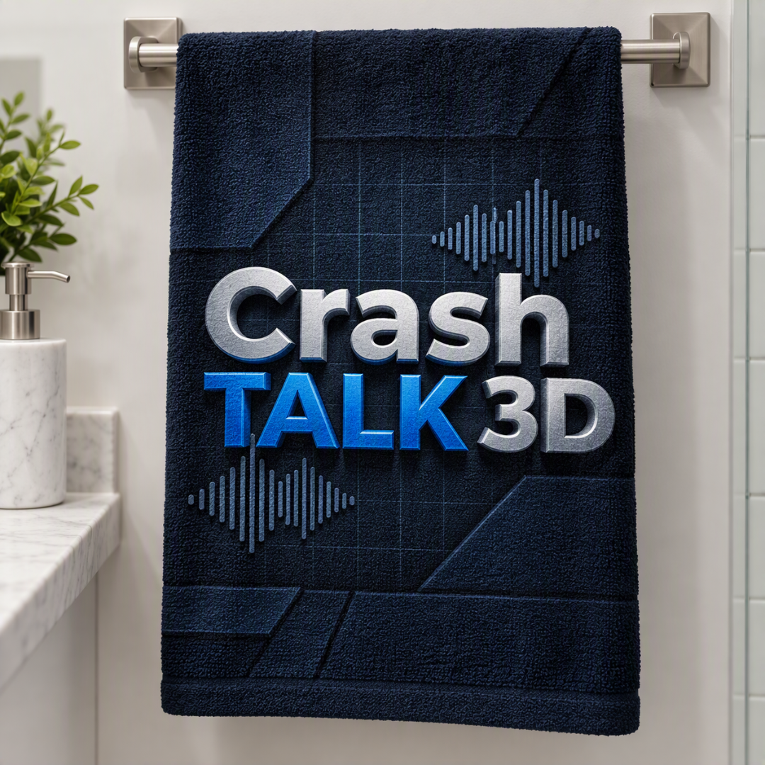 CrashTalk 3D Hand Towel
